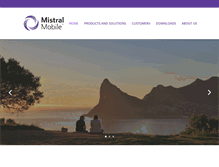 Tablet Screenshot of mistralmobile.com